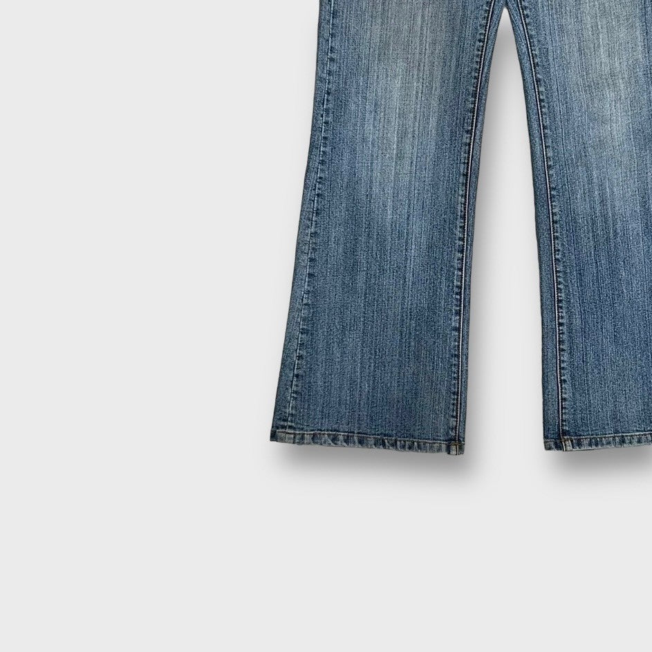 90’s “FADED GLORY”
flare denim pants