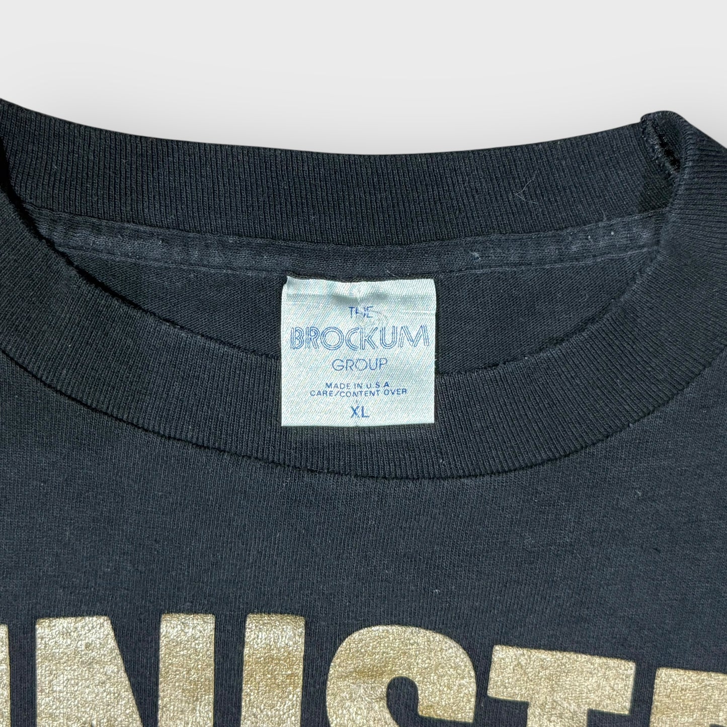 90’s “MINISTRY” band t-shirt
