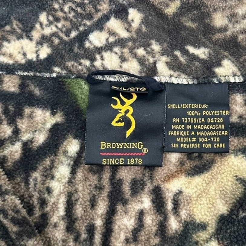 90’s-00’s “BROWING” real tree fleece jacket