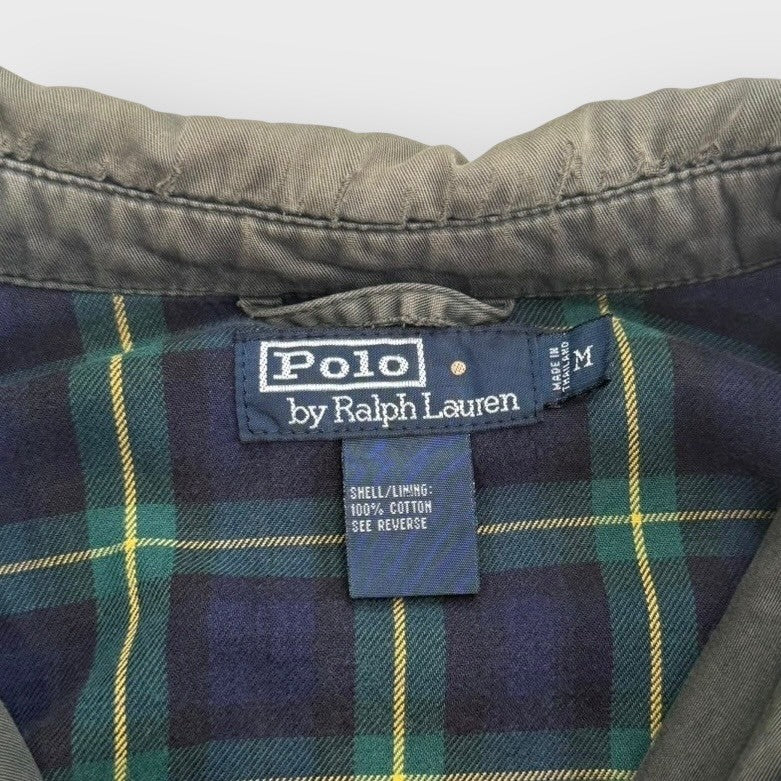 90’s “Polo Ralph Lauren”
faded damage zip up jacket