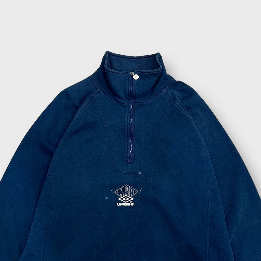 00’s “UMBRO” half zip sweat shirt