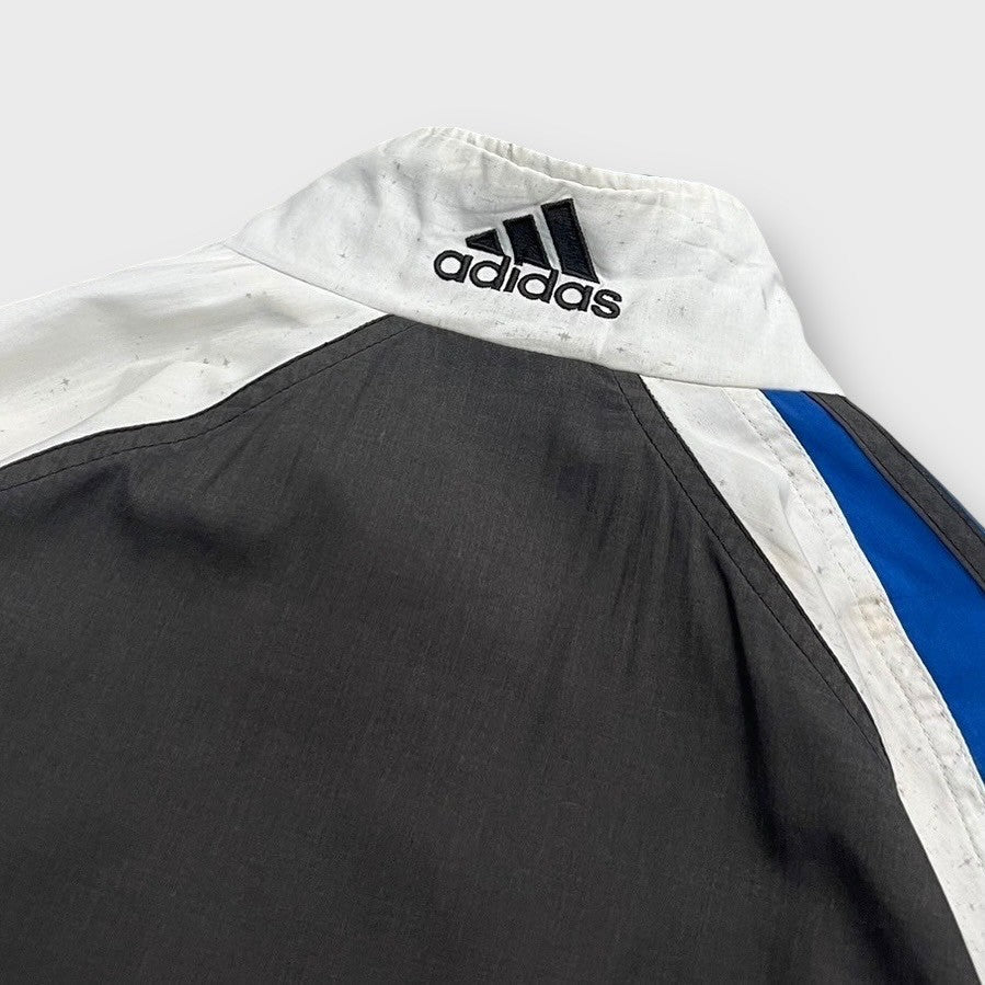 90’s “adidas” zip up nylon jacket
