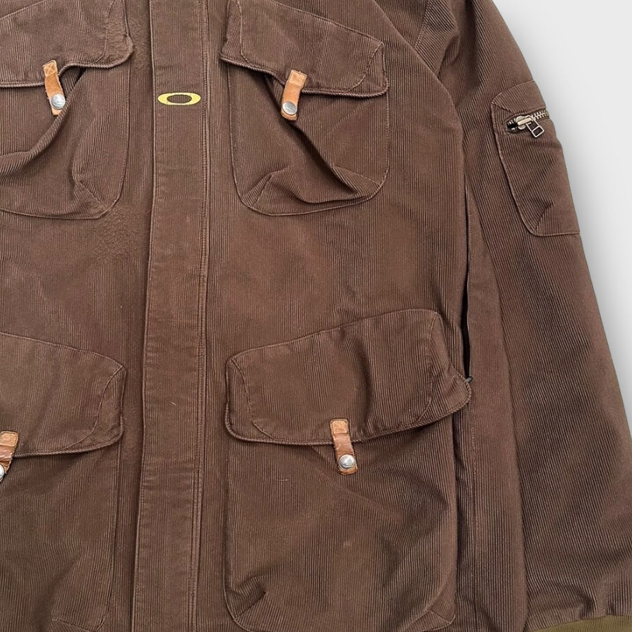 00’s “OAKLEY” mulch pocket corduroy mountain jacket