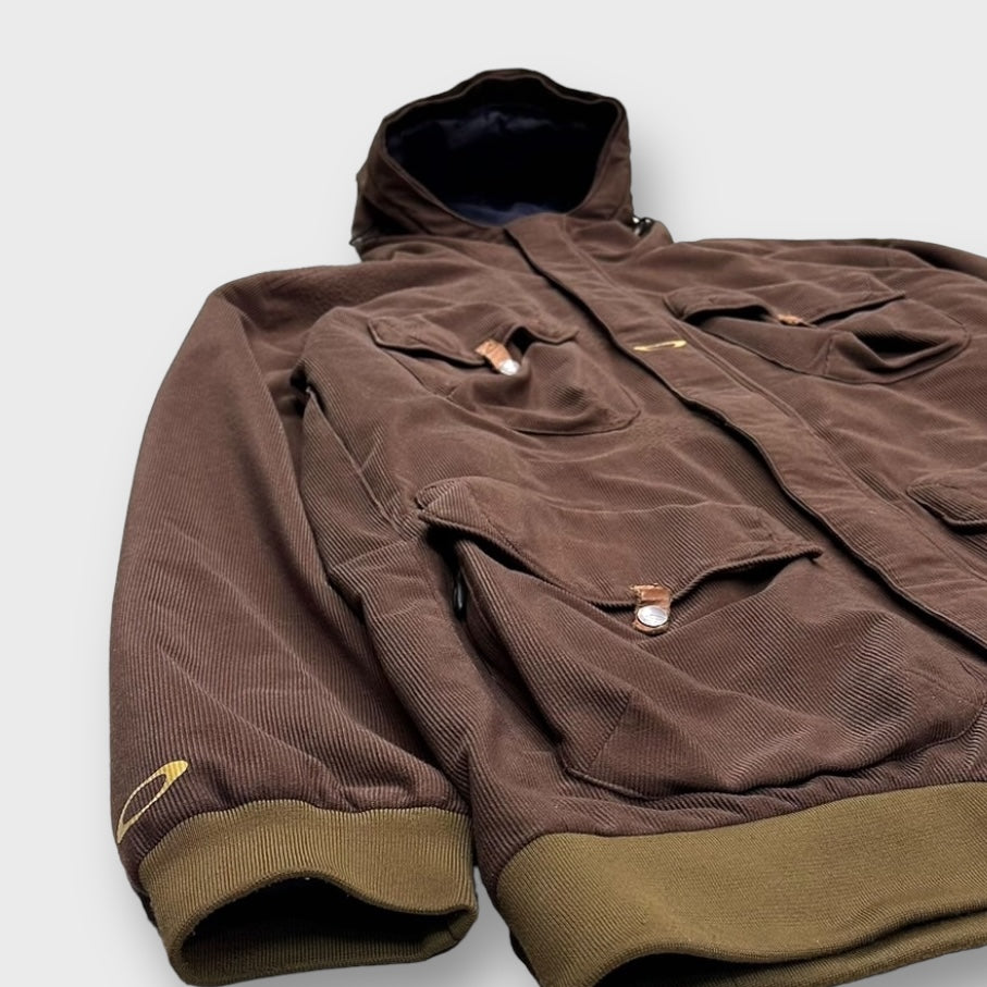 00’s “OAKLEY” mulch pocket corduroy mountain jacket