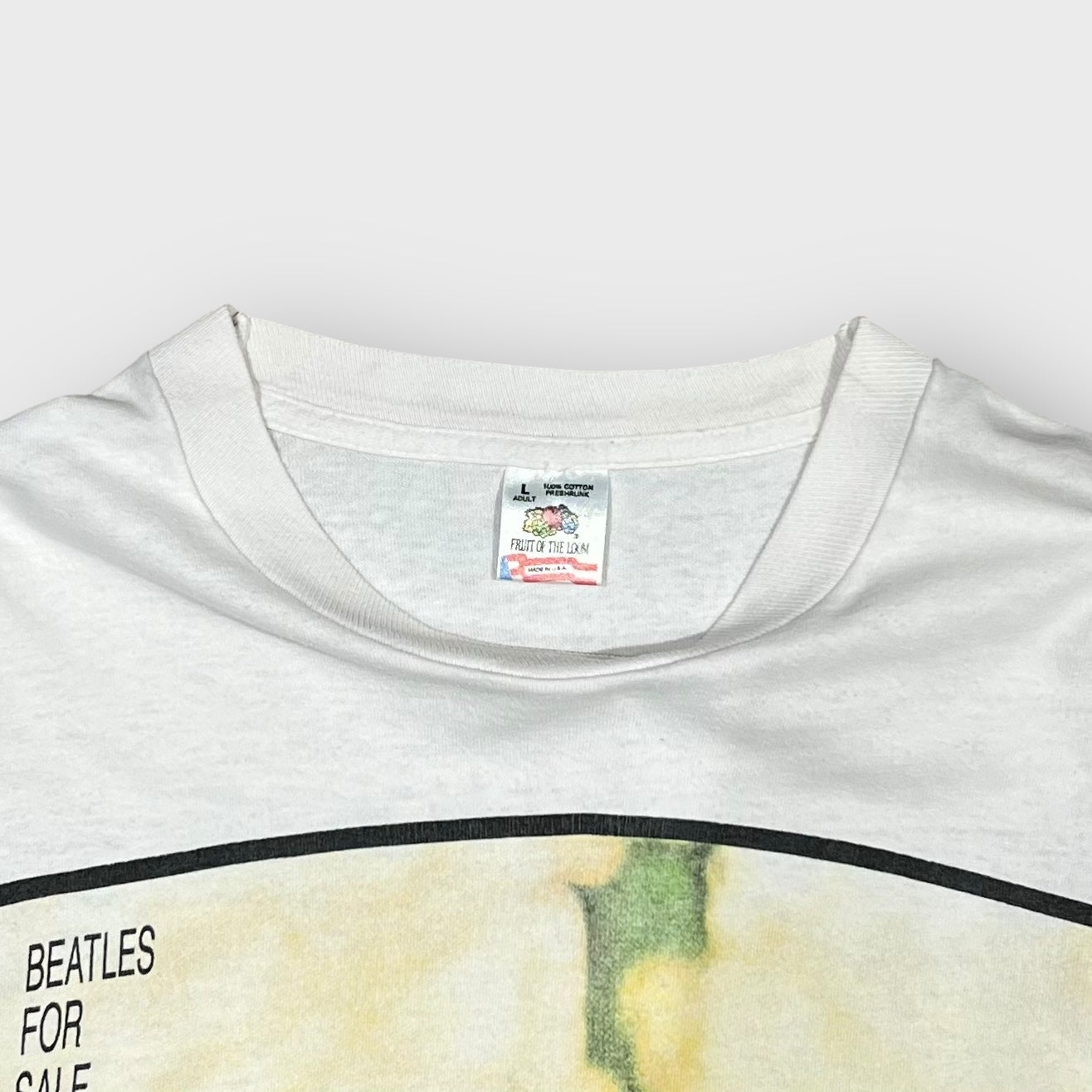 90’s THE BEATLES
“Beatles For Sale” t-shirt