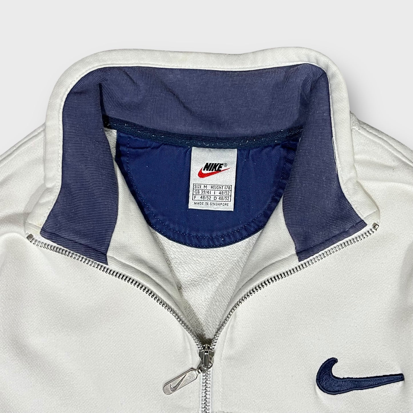90’s “NIKE” half zip pullover