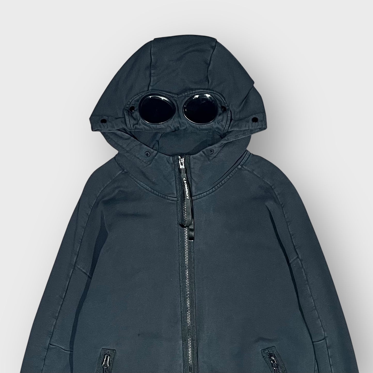 00’s C.P.COMPANY goggle zip up hoodie