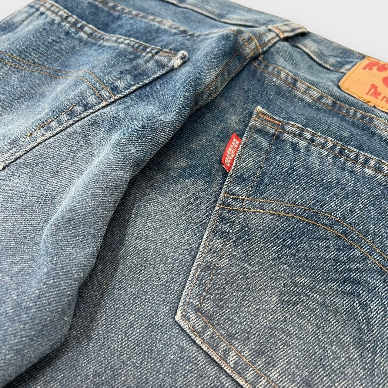 70’s “NOS ROCKWOOD” flare denim pants
