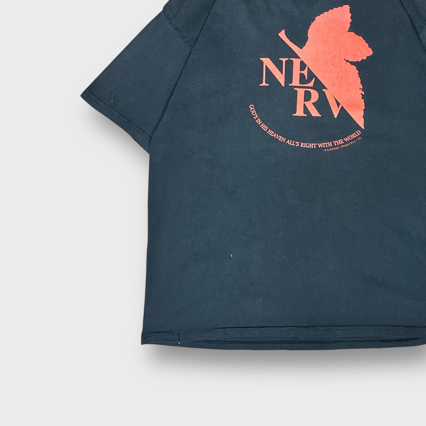 00’s EVANGELION “NERV” anime t-shirt