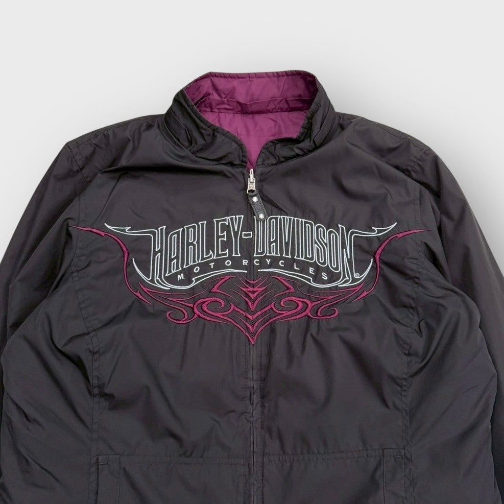 00's "Harley-Davidson"
Zip up nylon jacket