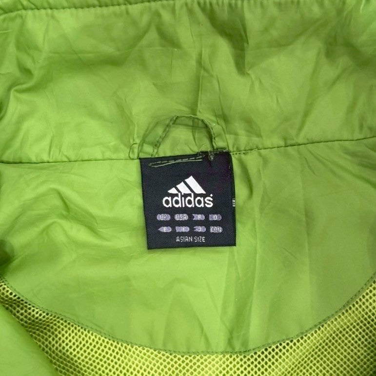 00’s “adidas”
zip up hoodie nylon jacket