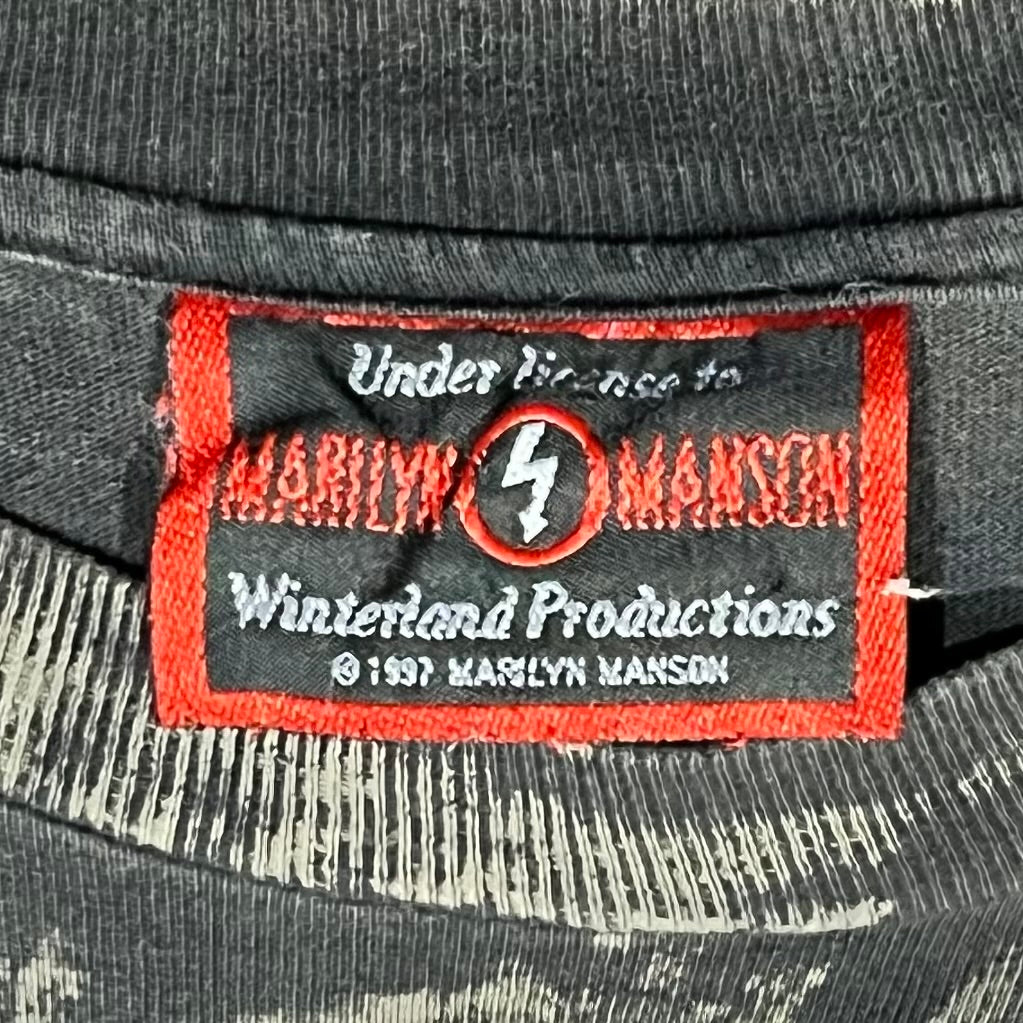 1997 Marilyn Manson
“Antichrist Superstar”album t-shirt