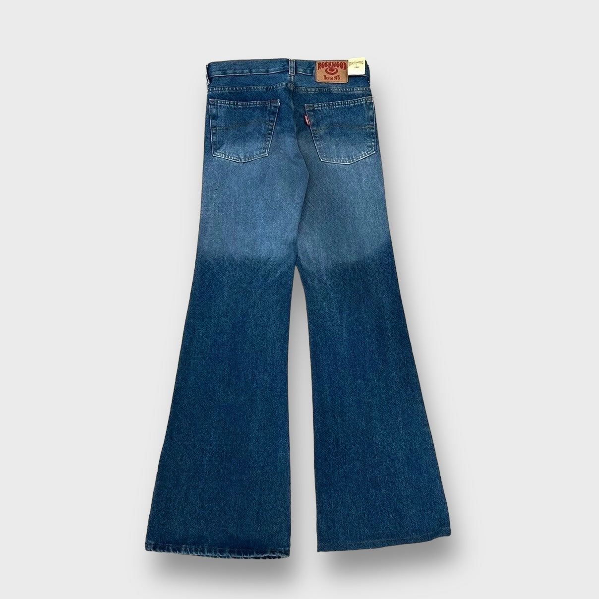 70’s “NOS ROCKWOOD” flare denim pants