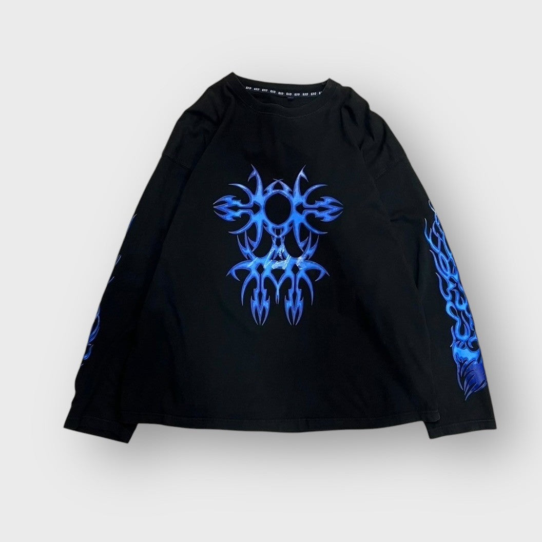 00's "RXO"
Fire pattern sleeve l/s tee