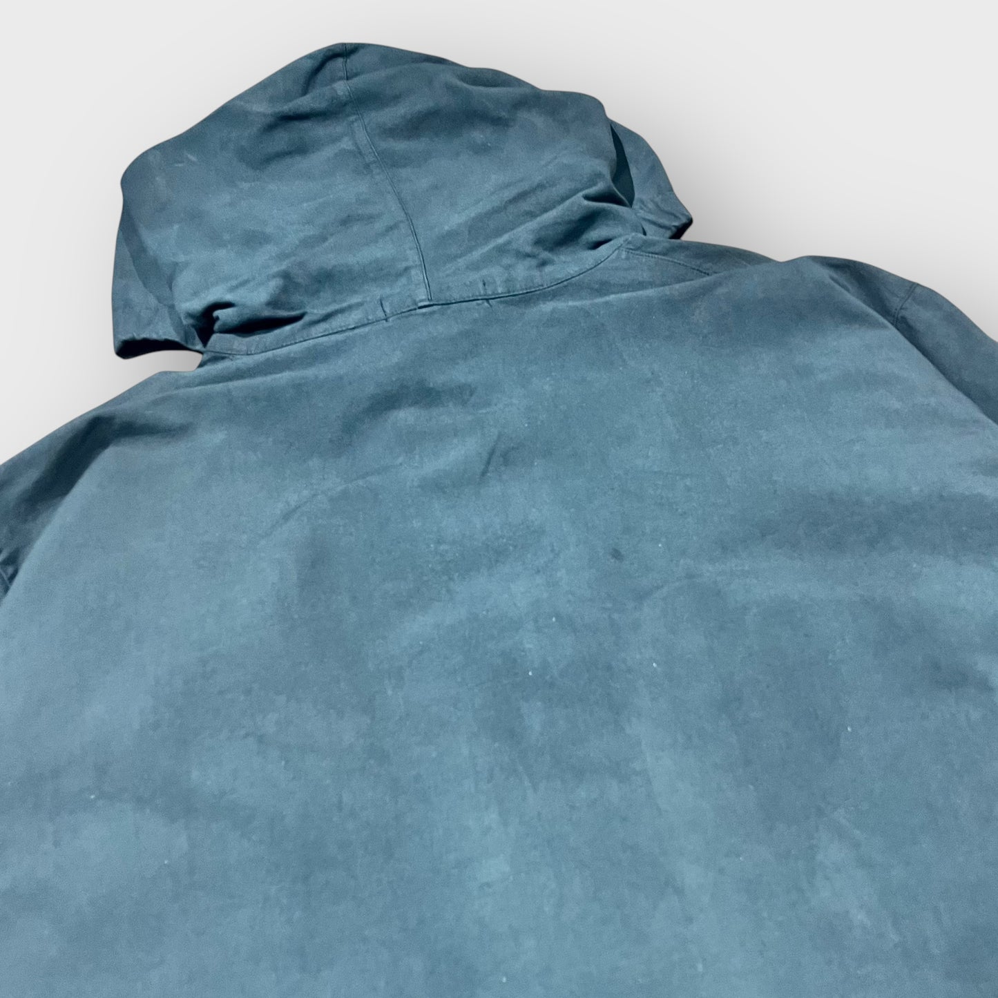 00’s STONE ISLAND
garment dyed hooded jacket