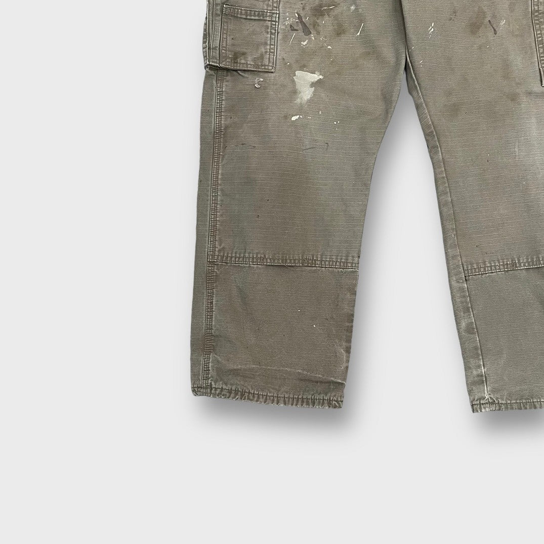 90’s “RIP STOP” double knee cargo pants