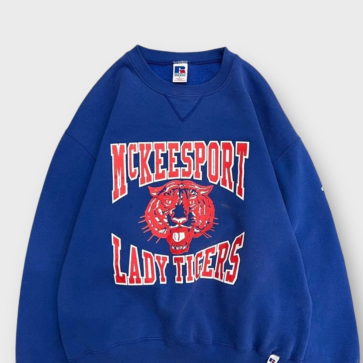 90’s “RUSSELL” college logo sweat
