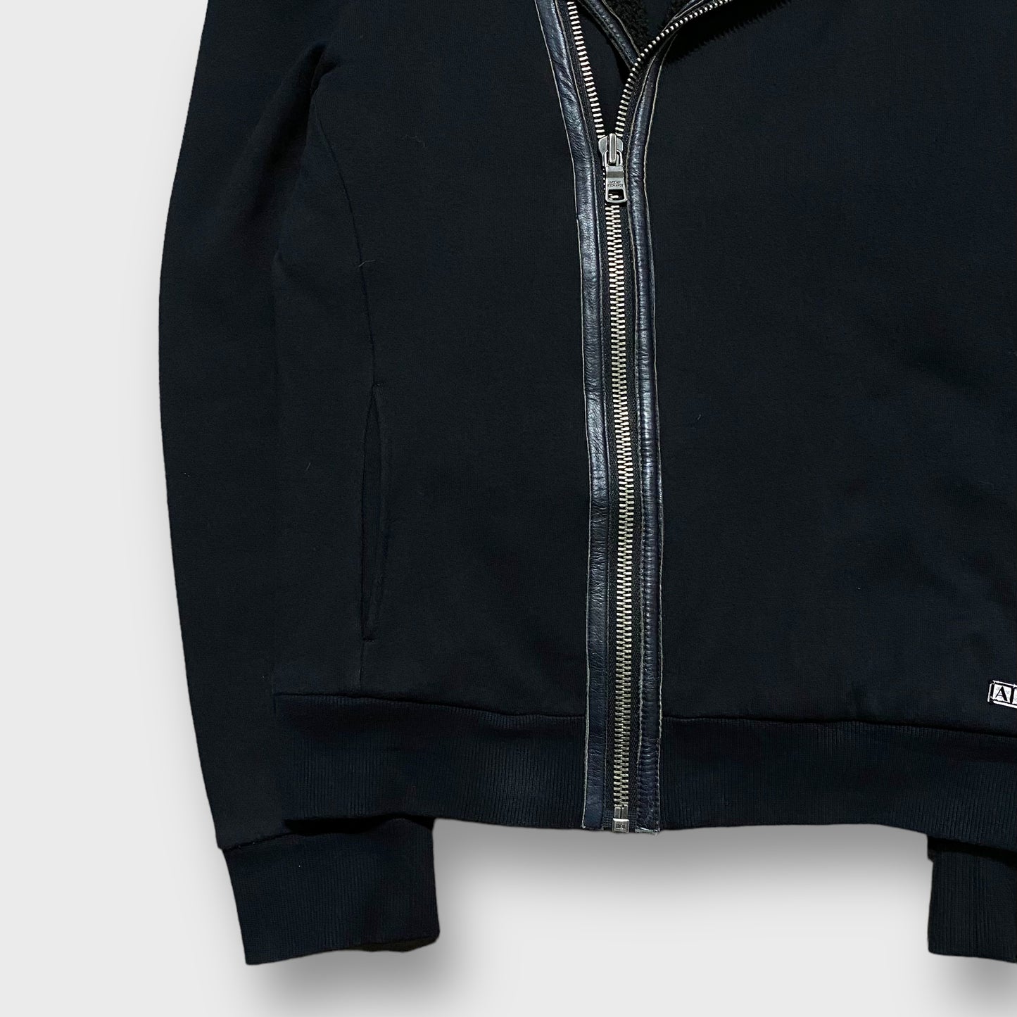 00’s “ARMANI EXCHANGE” zip gimmick cotton jacket