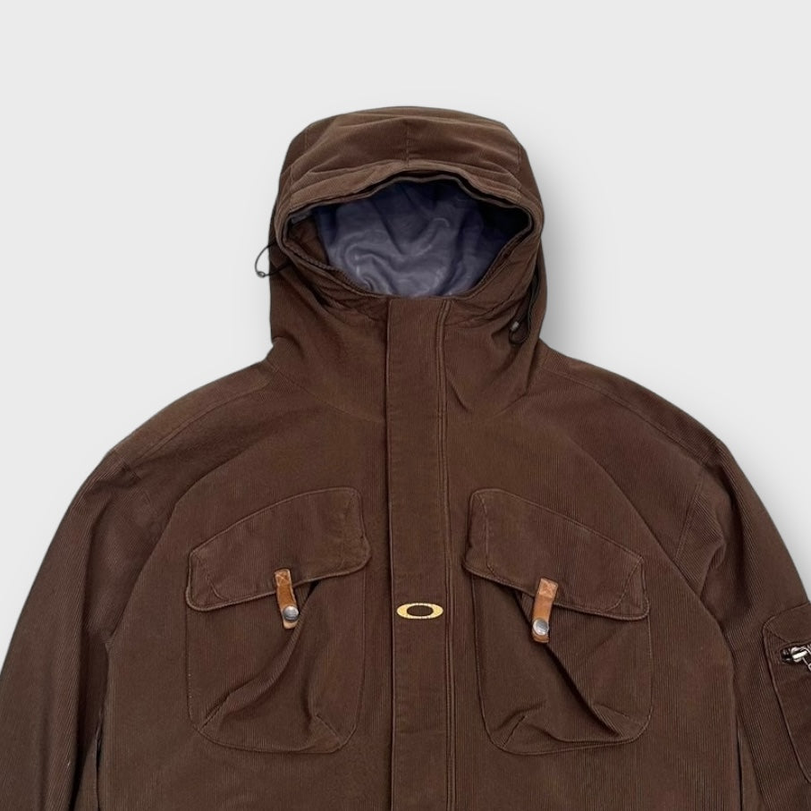 00’s “OAKLEY” mulch pocket corduroy mountain jacket