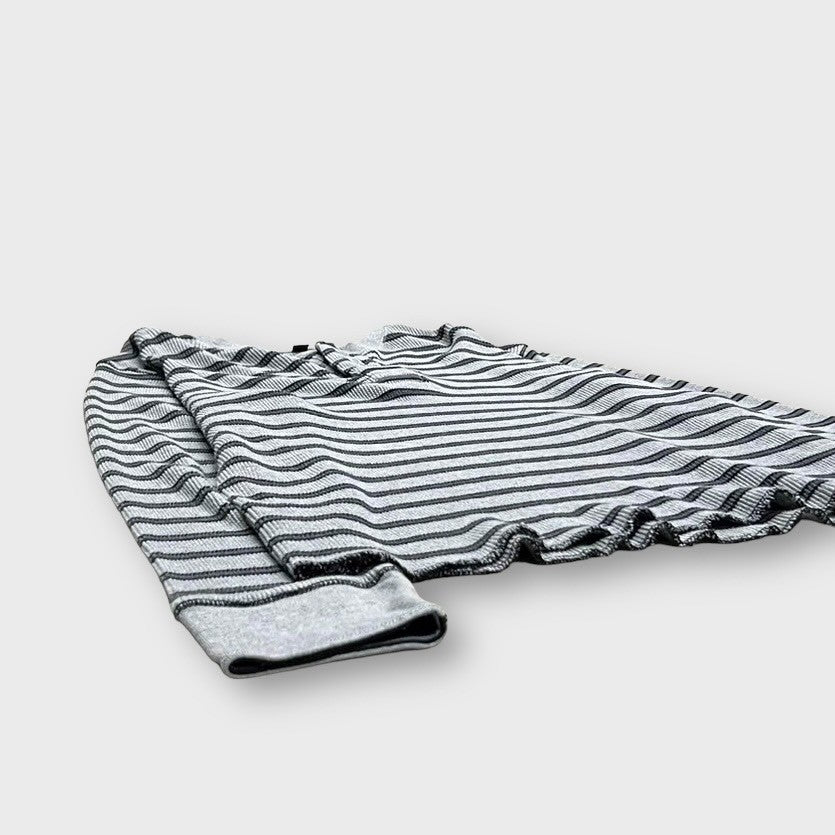 00’s “OLD NAVY”
henry-neck border pattern thermal shirt