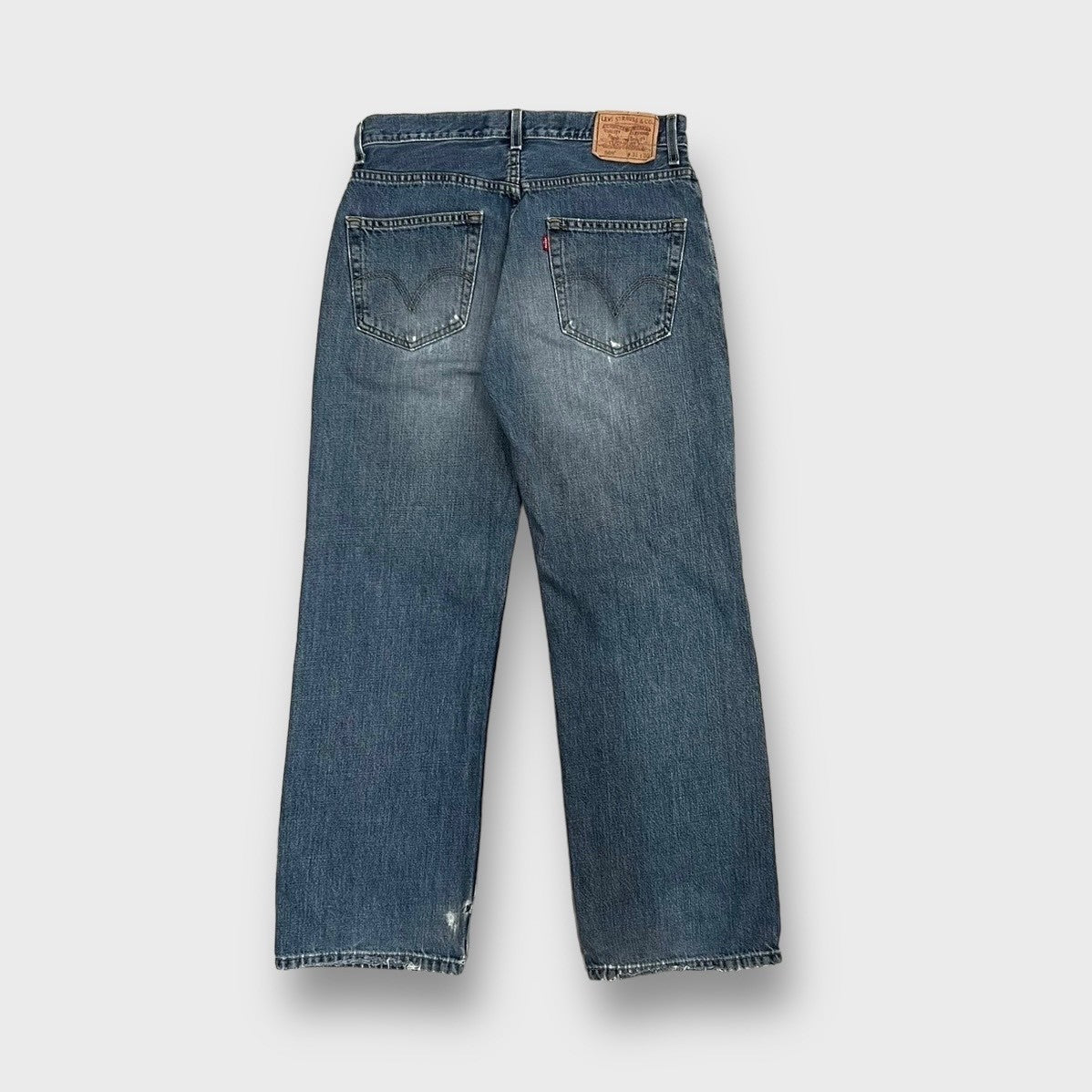 00’s “LEVI’S”
“569” loose straight damage denim