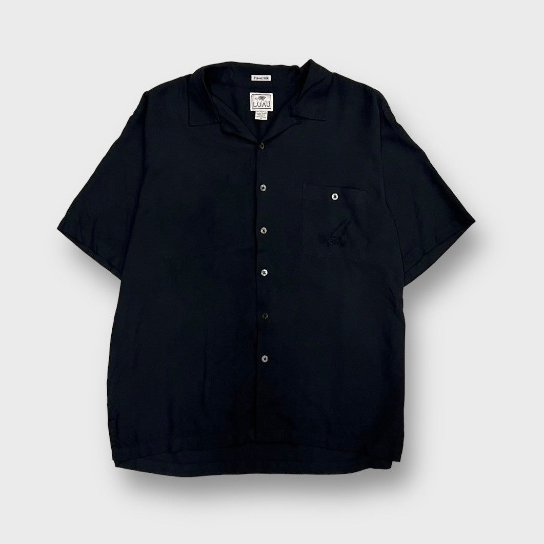 90’s “LUAU” cuba shirt