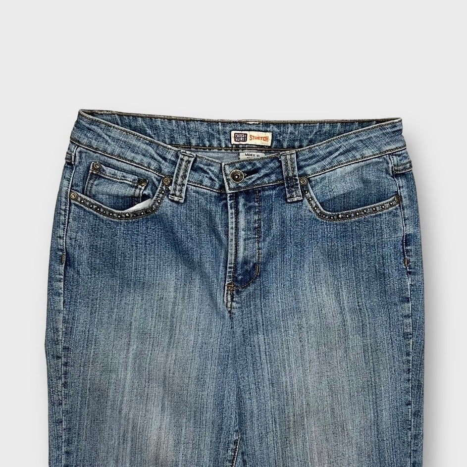 90’s “FADED GLORY”
flare denim pants