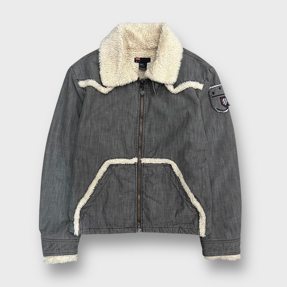 90's "DIESEL"
Mouton jacket