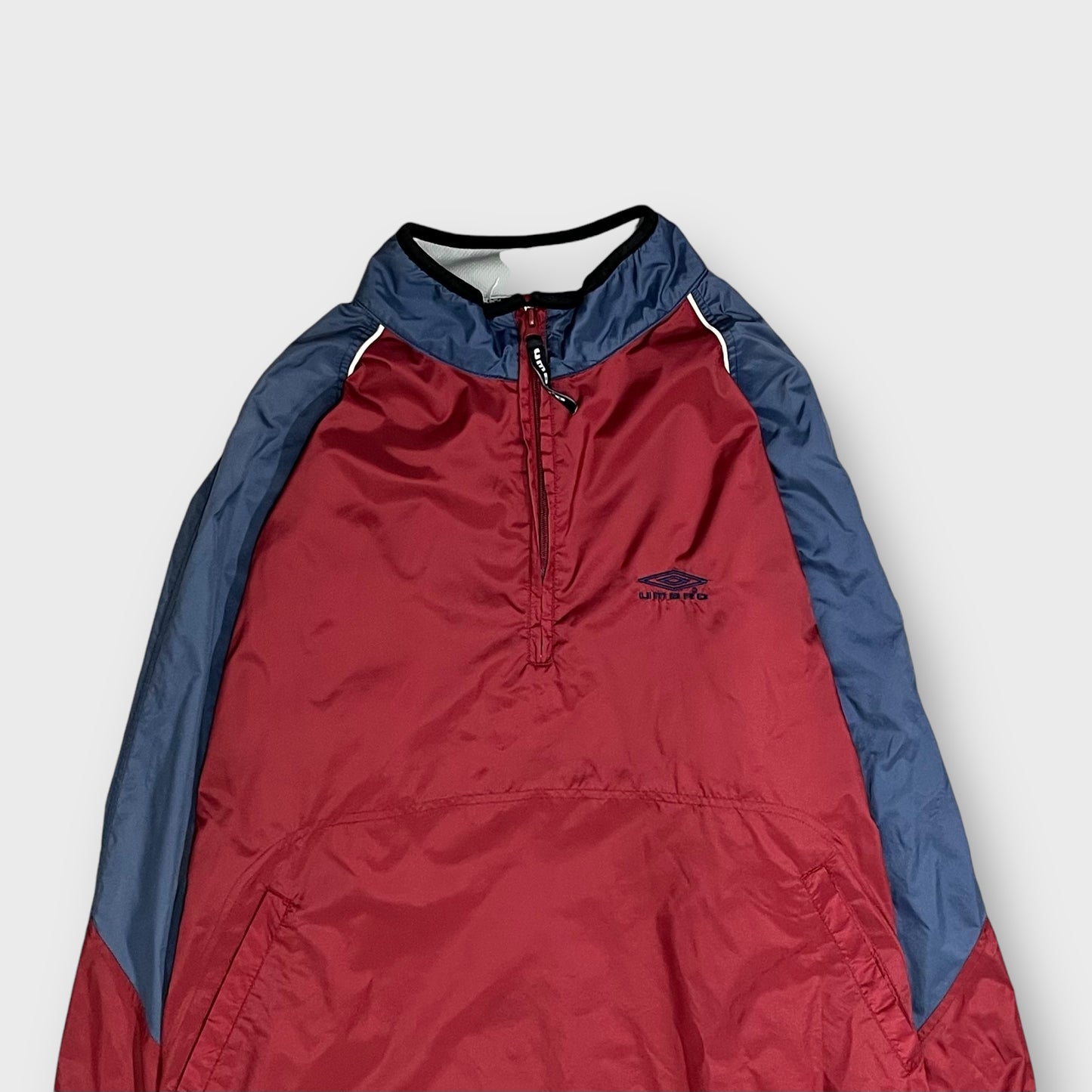 90’s “UMBRO” nylon half zip pullover
