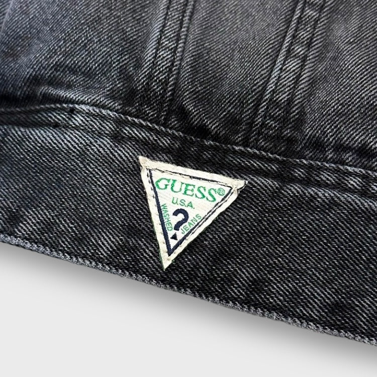 “GUSESS JEANS” black denim jacket