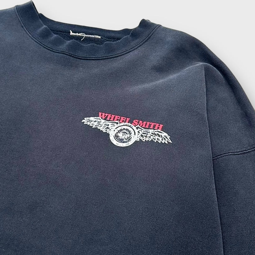 90’s "WHEEL SMITH" Logo sweat