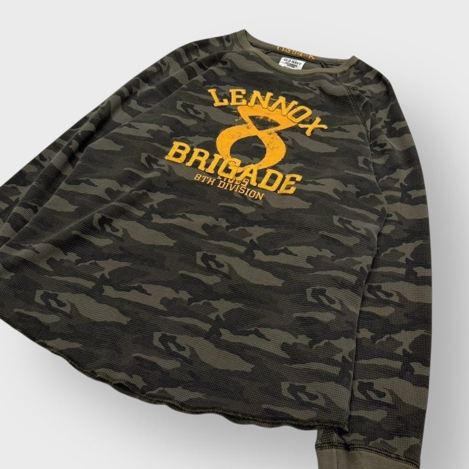 00's "OLD NAVY"
Camo pattern l/s tee
