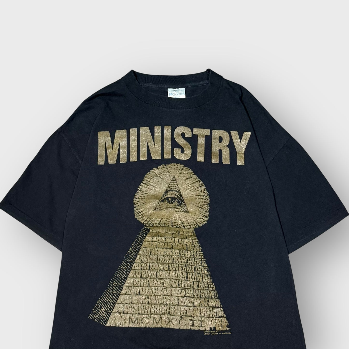 90’s “MINISTRY” band t-shirt