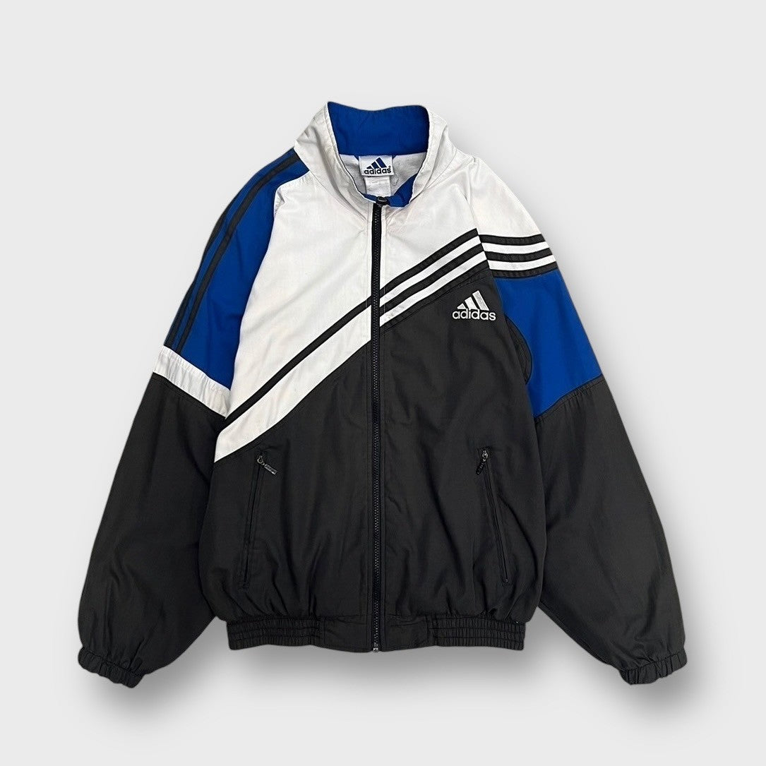 90’s “adidas” zip up nylon jacket