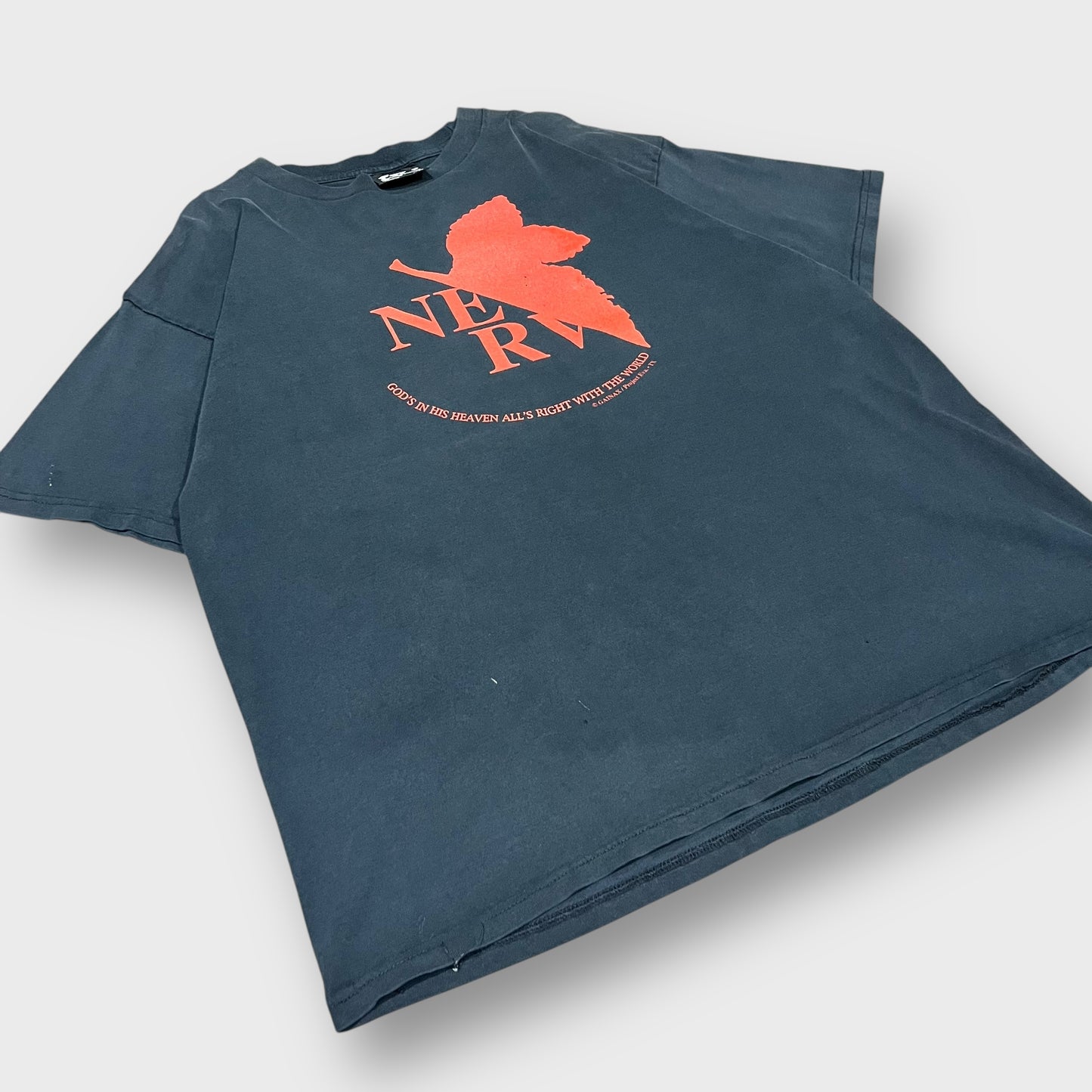 00’s EVANGELION “NERV” anime t-shirt