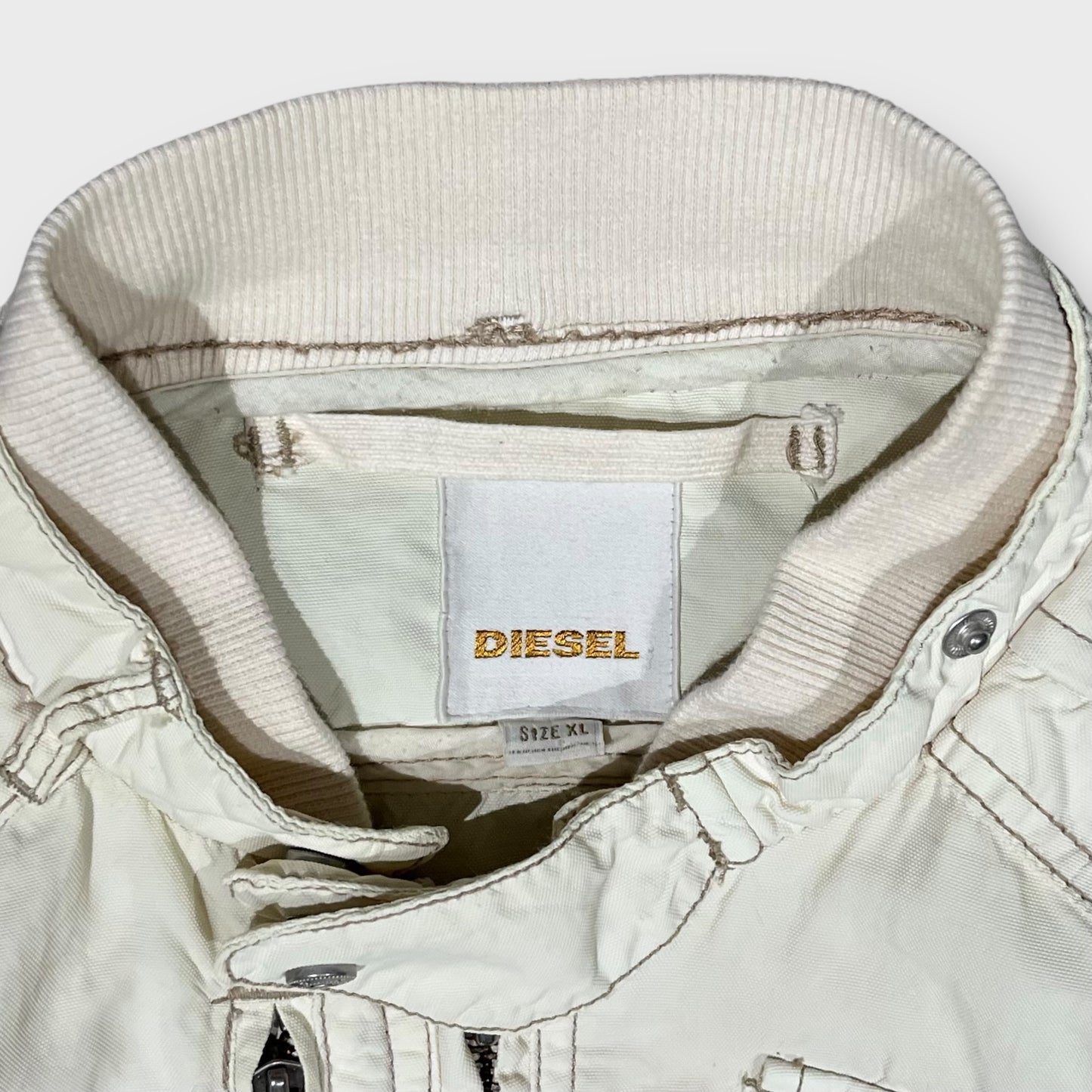 00’s DIESEL biker motif jacket