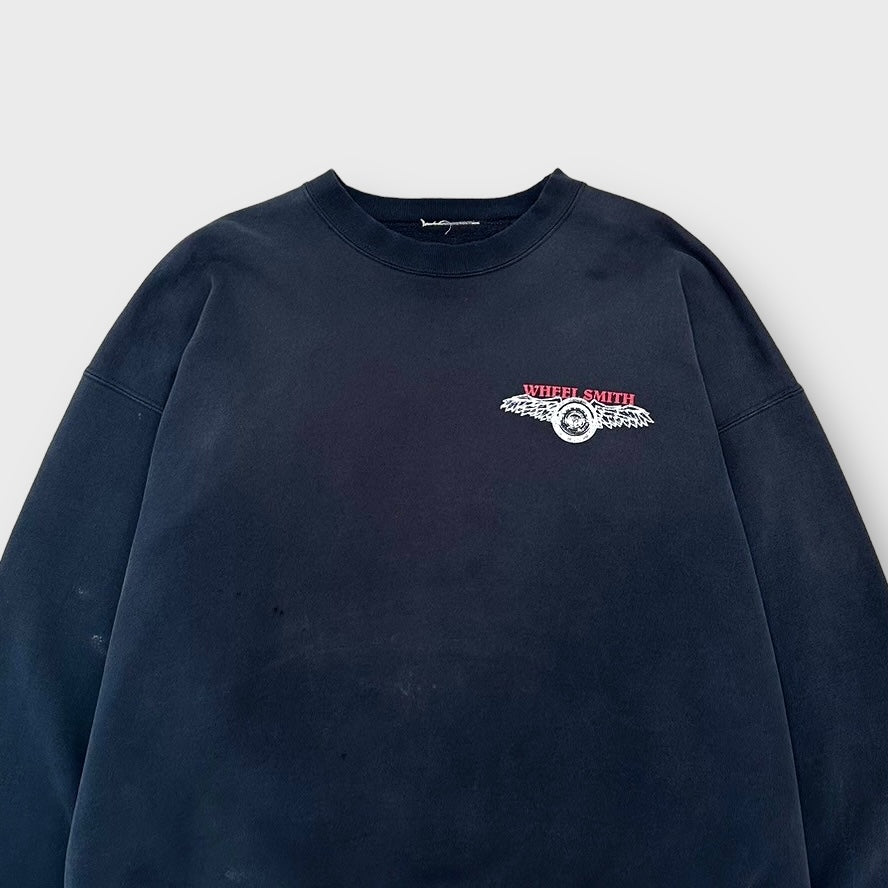90’s "WHEEL SMITH" Logo sweat