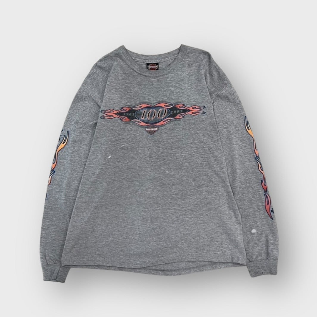 00's "HARLEY-DAVIDSON"
L/s tee