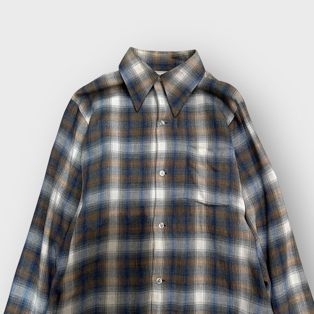 60-70's "Arrow"
Rayon ombre l/s shirt