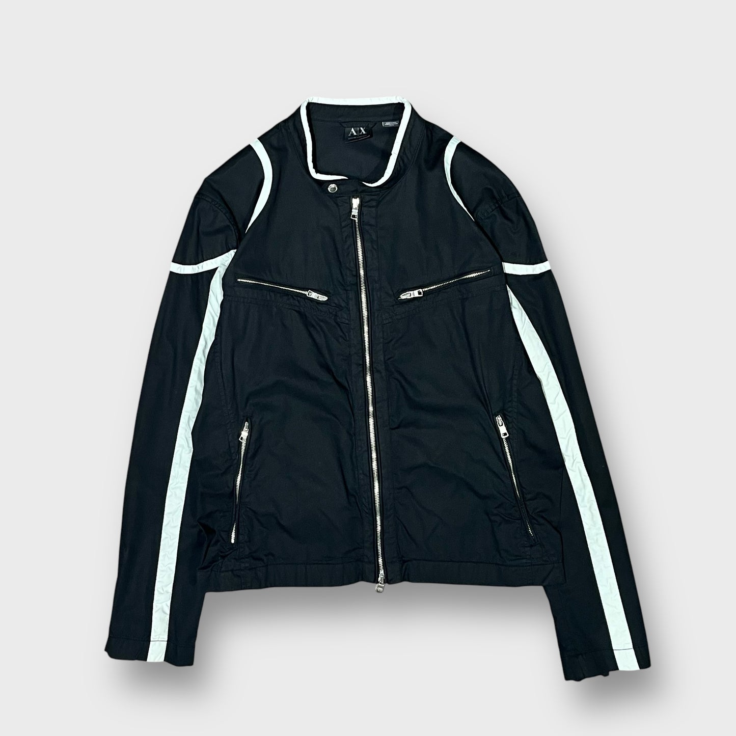 00’s “ARMANI EXCHANGE”
riders jacket