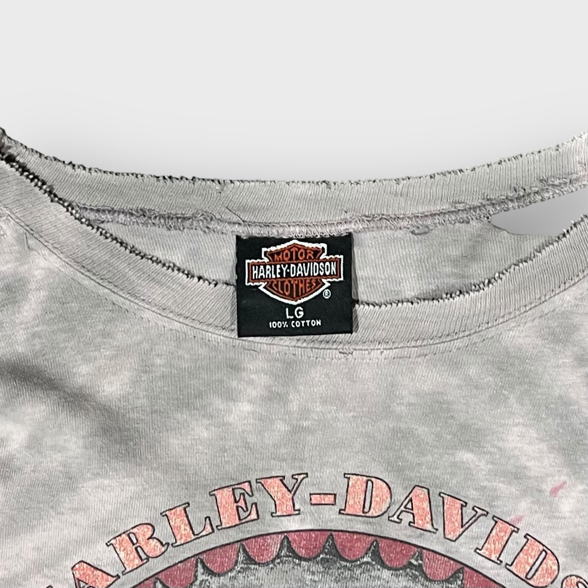 00’s “HARLEY DAVIDSON” l/s t-shirt