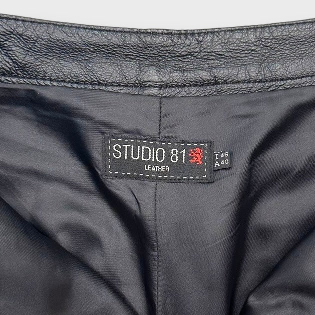 90’s “STUDIO81” leather pants