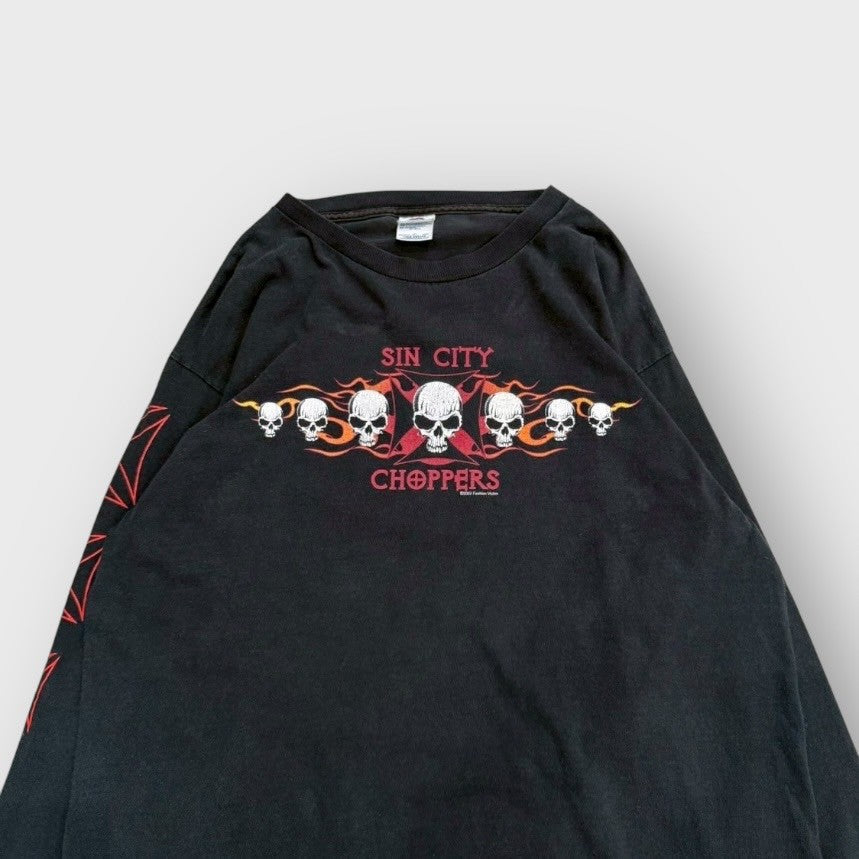 00's "SIN CITY CHOPPERS"
L/s tee