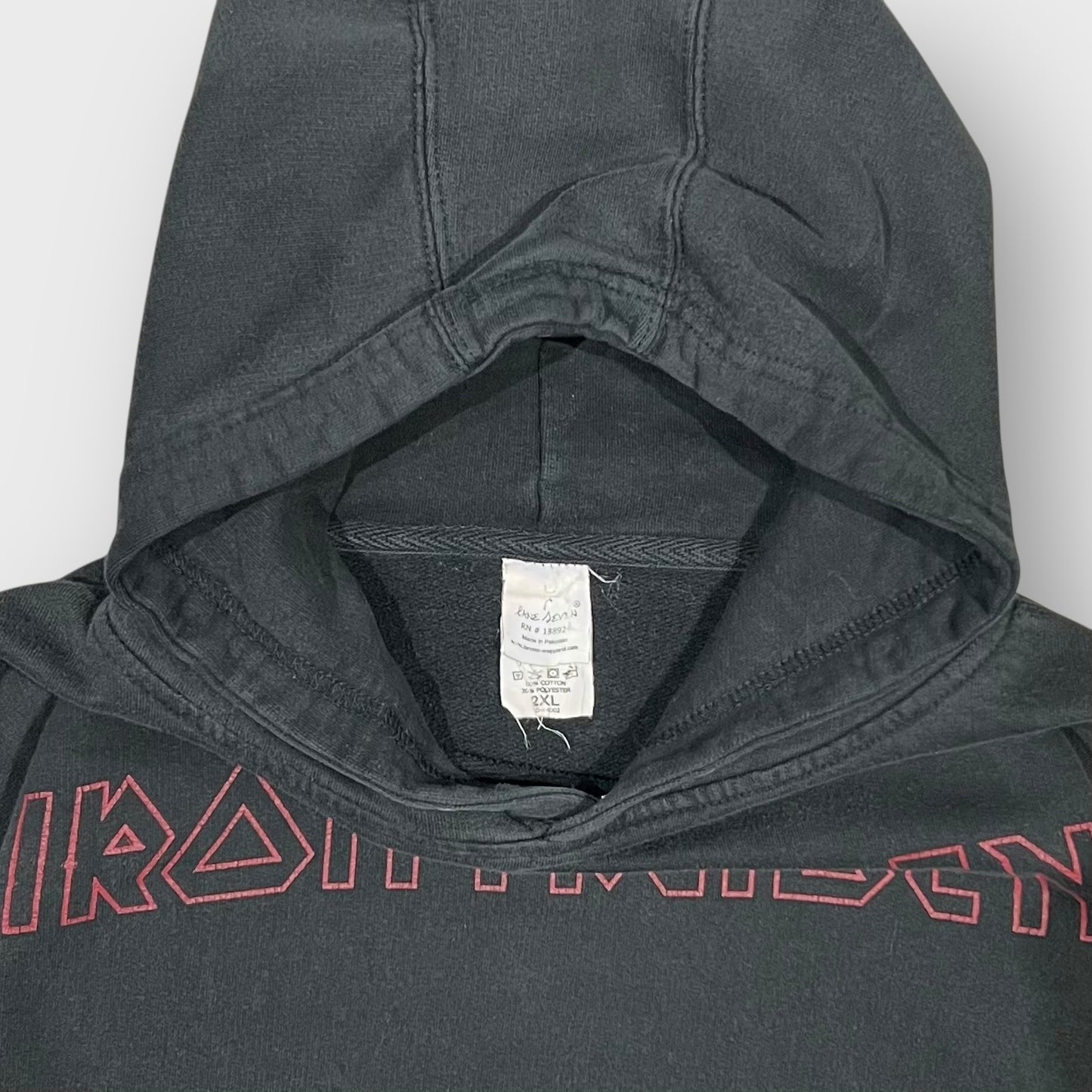 00’s “IRON MAIDEN” “The Number of the Beast” album hoodie