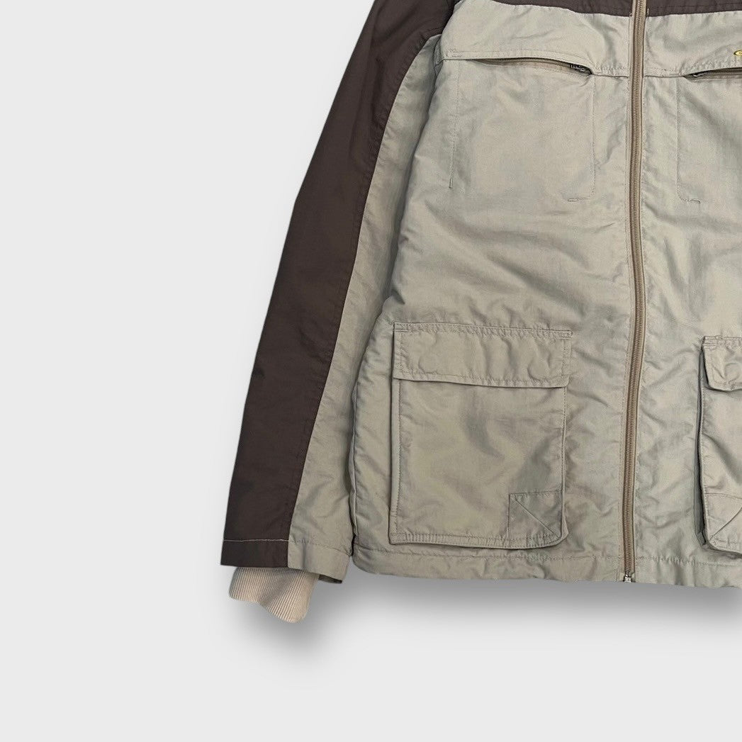 00’s “OAKLEY” zip up nylon jacket