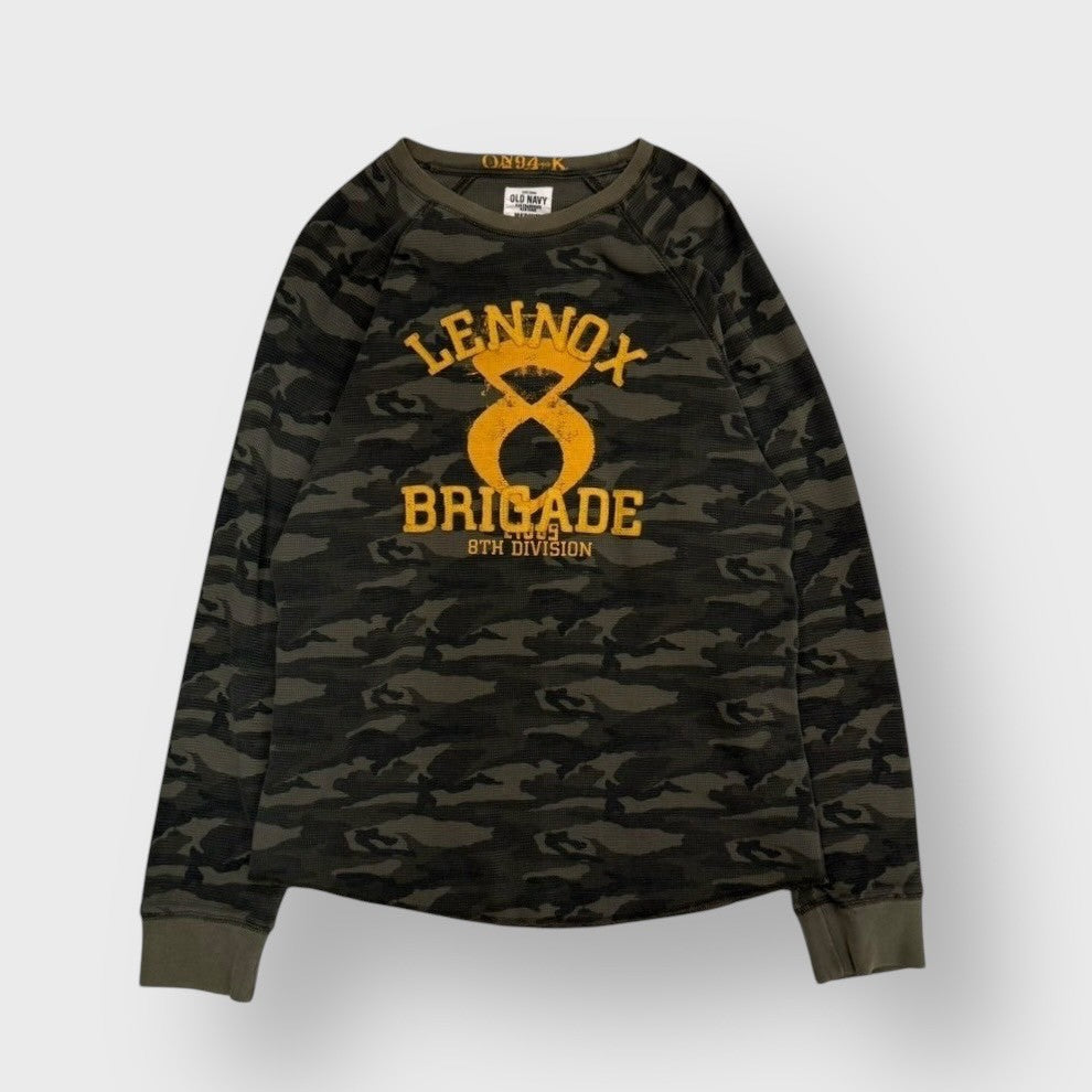 00's "OLD NAVY"
Camo pattern l/s tee