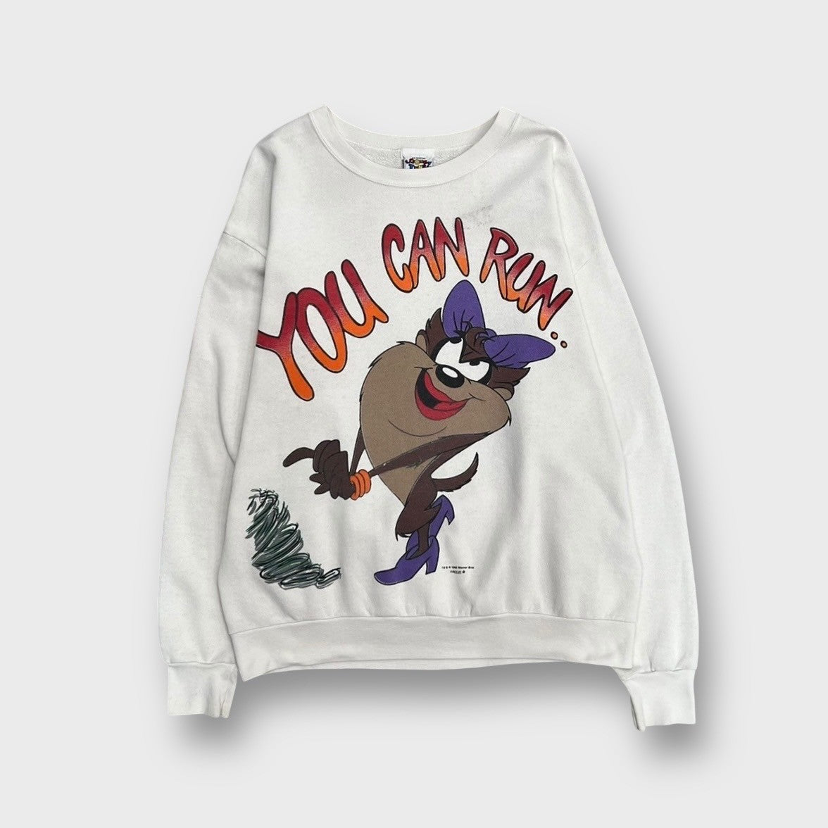 90’s “LONEY TUNES”
“Tasmanian devil” character sweat