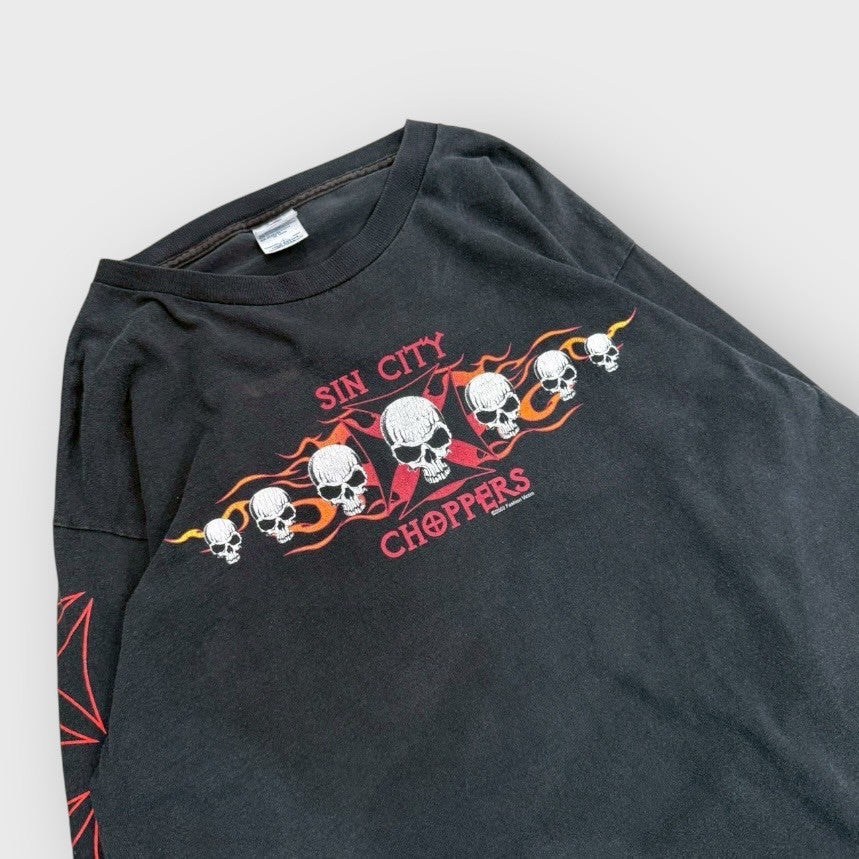 00's "SIN CITY CHOPPERS"
L/s tee