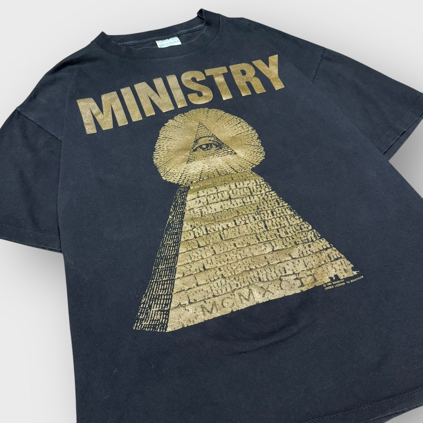 90’s “MINISTRY” band t-shirt