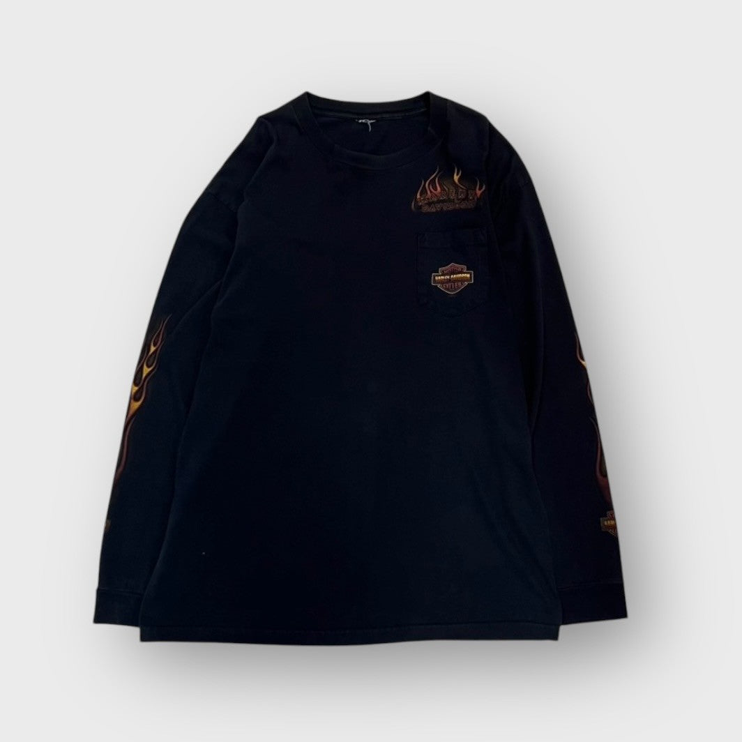 00's "HARLEY-DAVIDSON"
L/s tee